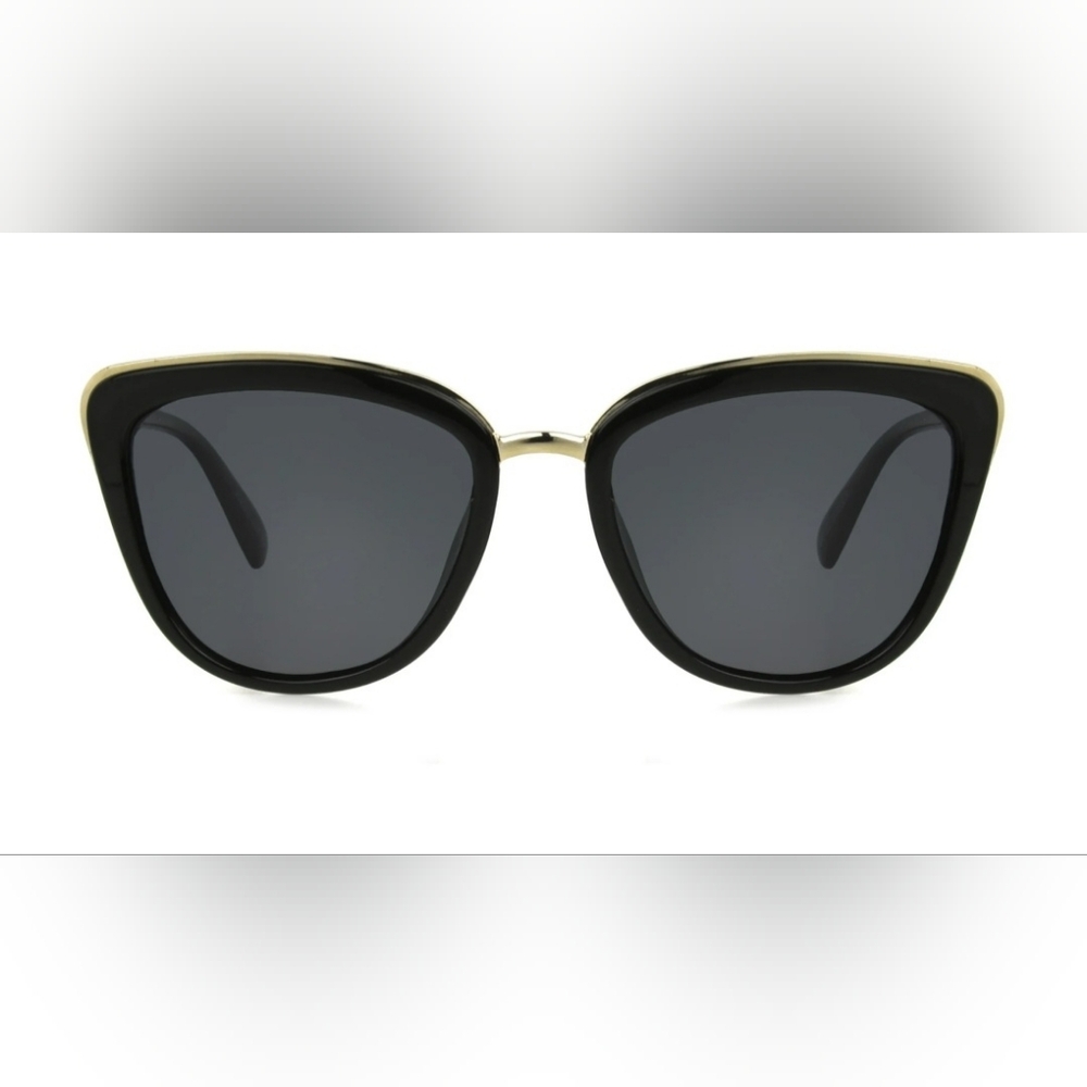 Black Cat-Eye Women's Sunglasses